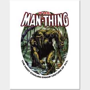 MAN-THING 1974 Posters and Art